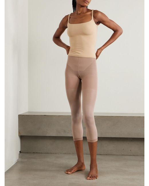 Skims Natural Hosiery Shaping Capri Tights
