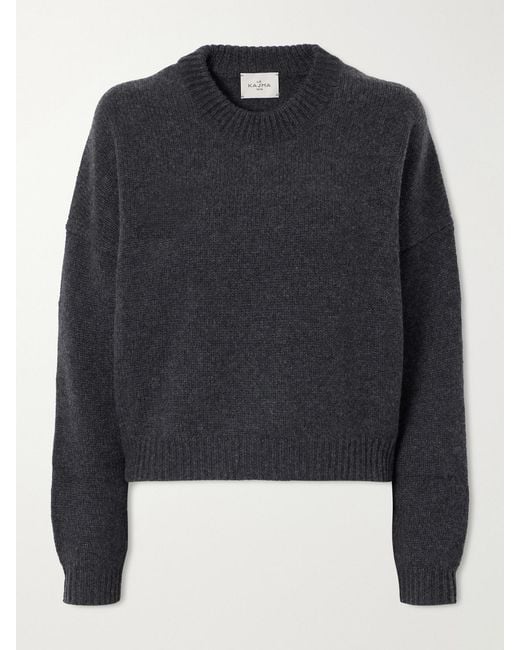 LeKasha Blue Anong Cashmere Sweater