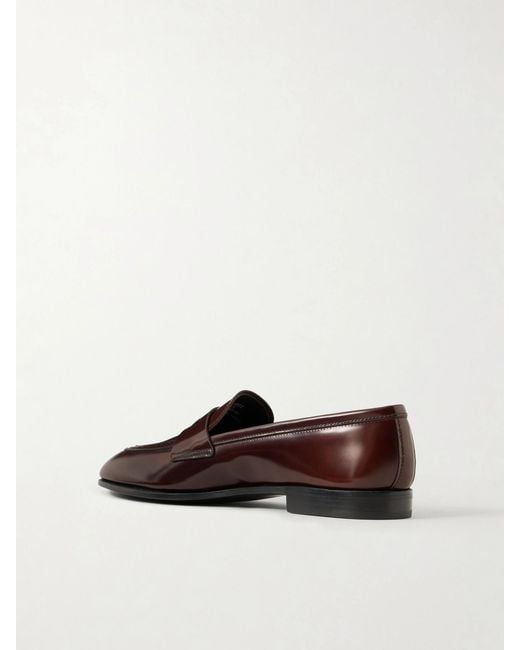 Church's Brown Onyx Leather Loafers