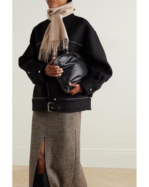 Johnstons Natural Fringed Cashmere Scarf