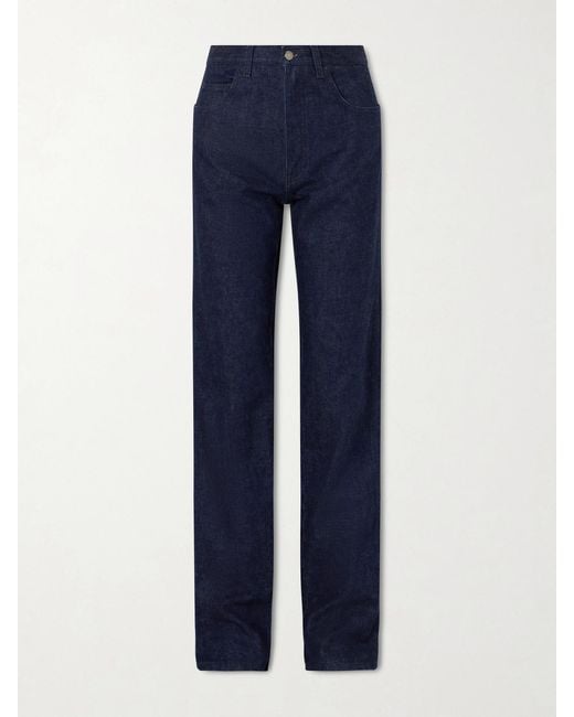 Calvin Klein Blue Straight-Leg Jeans