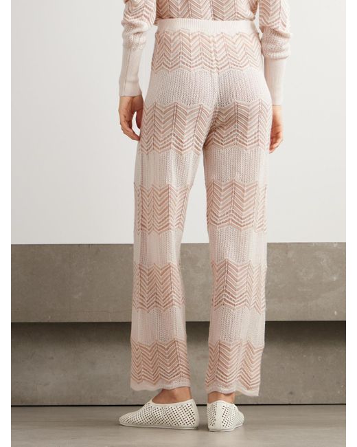 Eres Natural Marin Traversée Wool And Cashmere-Blend Pants