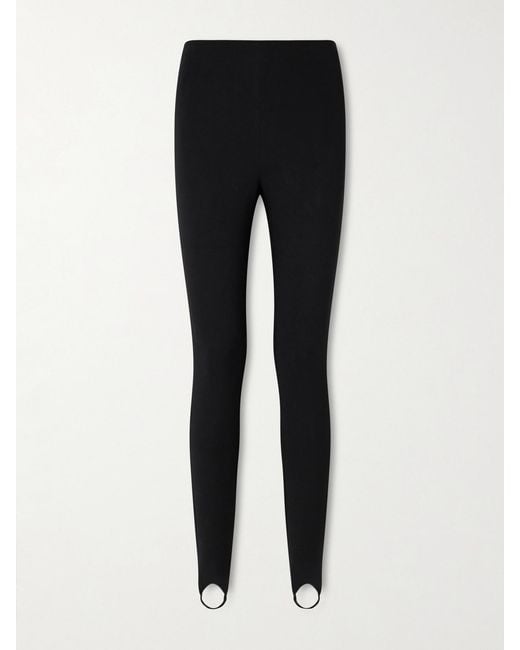Skims Black Cloud Stirrup Leggings – Obisidian – Leggings Mit Steg