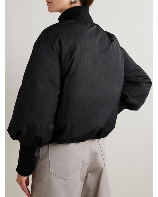 Joseph Black Bart Shell Bomber Jacket