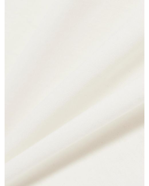 Joseph Natural Cotton And Silk-Blend Jersey T-Shirt