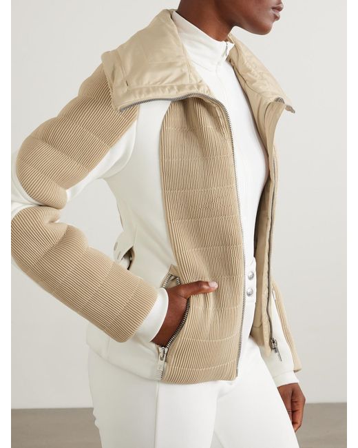 Fusalp Natural Gitu Belted Two-Tone Ski Jacket