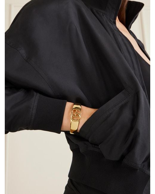 Gucci Natural Gg Marmont-Tone Bangle