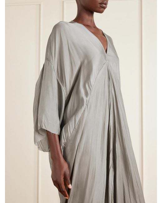 Rick Owens Gray Tommy Kite Shell Gown
