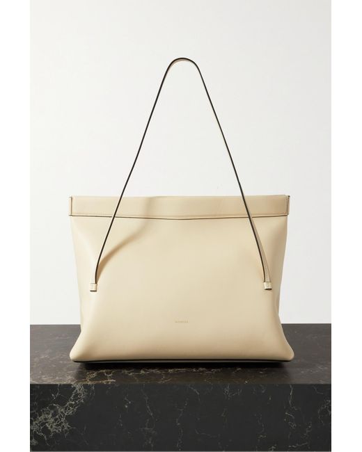 Wandler Joanna Medium Leather Shoulder Bag in Ivory (Natural) Lyst