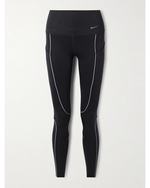 Nike Blue Dri-Fit Infinalock 7/8 Leggings