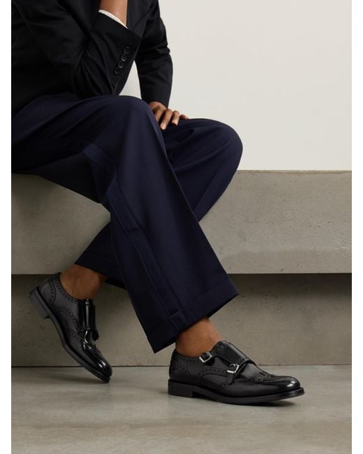 Church's Black Lana R Leather Brogues