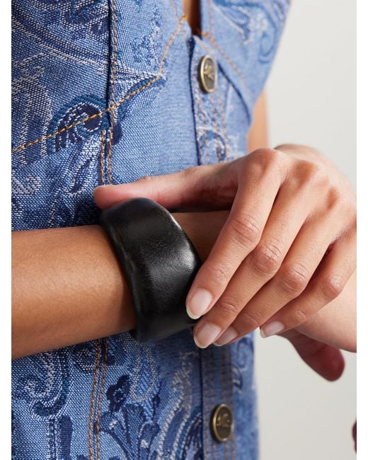 Bracelet Jonc En Bois Wonder Isabel Marant en coloris Black