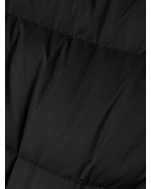 lululemon athletica Black Wunder Puff Hooded Quilted Recycled-Softmatte Down Jacket