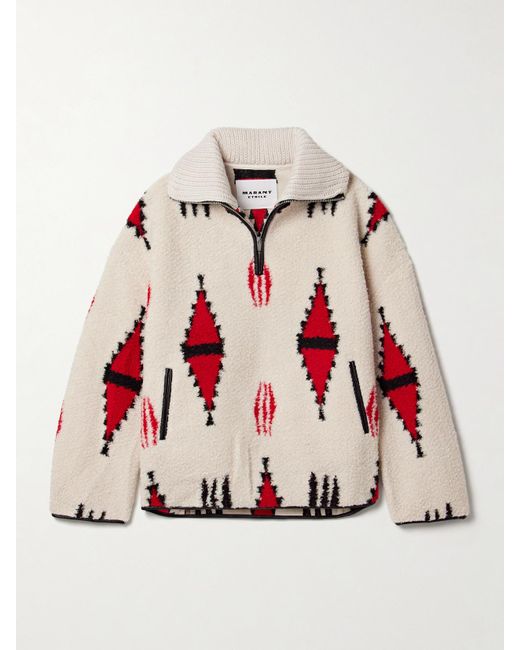 Isabel Marant Red Pullover Marner