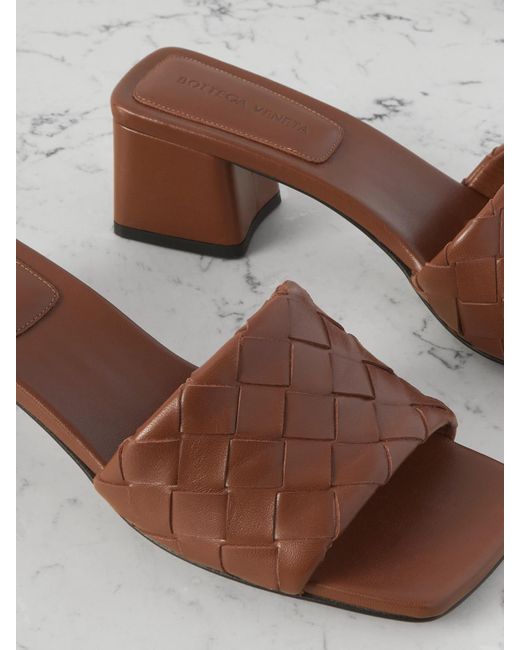 Bottega Veneta Brown Mule Sandal