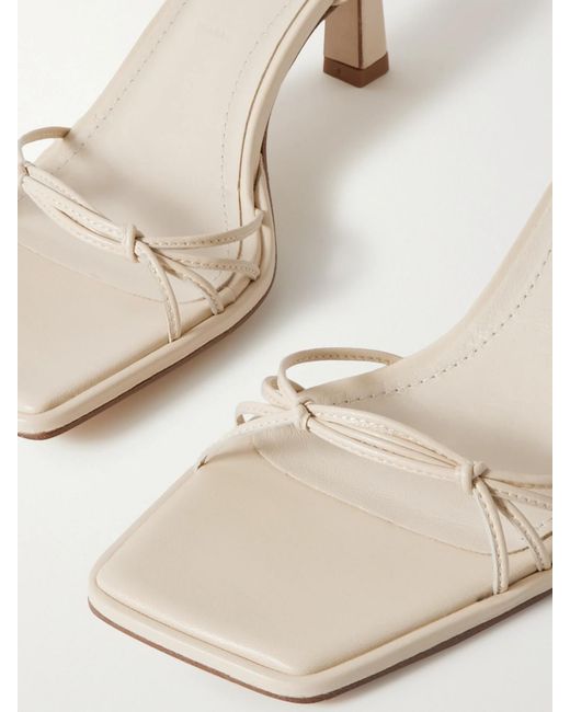 Aeyde Natural Roda Leather Sandals