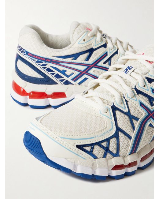 Asics Blue Gel-Kayano 20 Sneakers Aus Mesh Mit Gummibesätzen