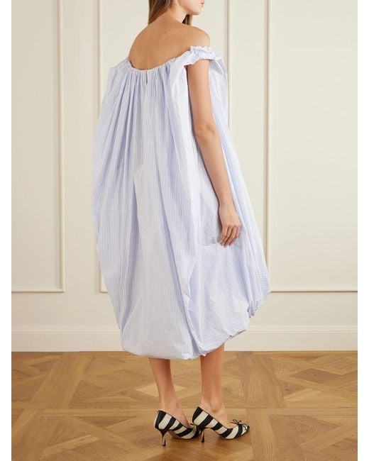 Jacquemus White The Lavande Midi Dress