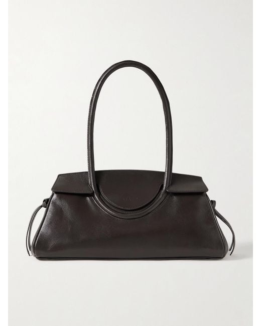 Staud Black Maude Schultertasche Aus Leder