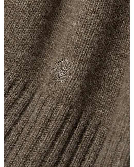 Loulou de Saison Brown Baltra Kaschmirpullover
