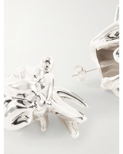 Completedworks White Recycled Earrings