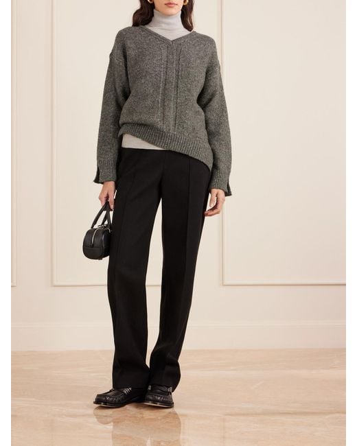 Proenza Schouler Green Uriel Knitted Sweater