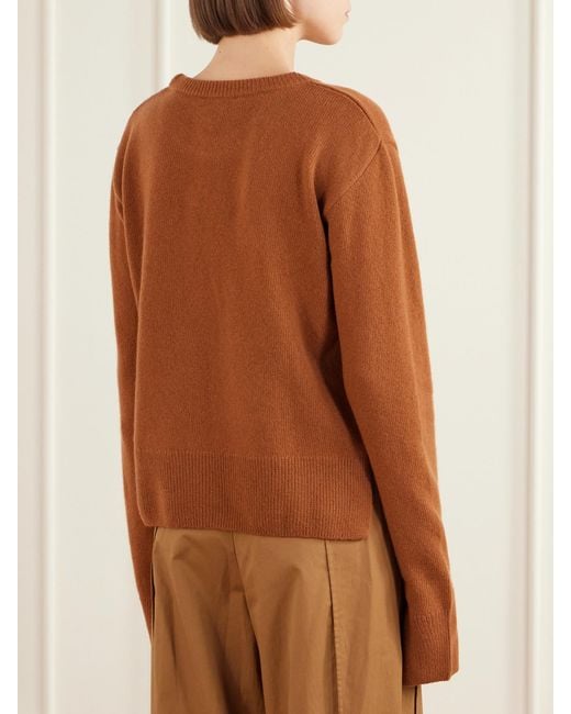 Sanderlak Brown Wool Sweater