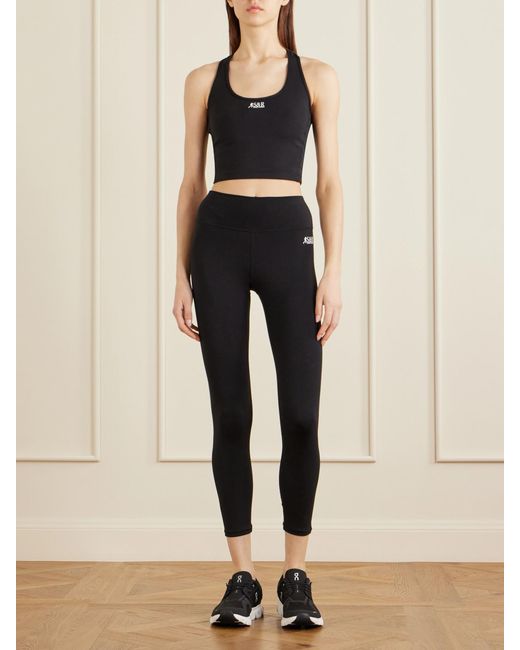 Sporty & Rich Blue Runner Shorts Tech-Jersey Pants