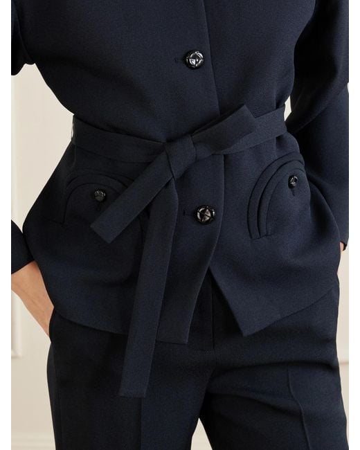 Blazé Milano Blue Dales Crepe Jacket
