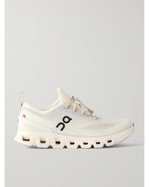 On Shoes Natural Cloud X Z5 Rubber-Trimmed Mesh Sneakers