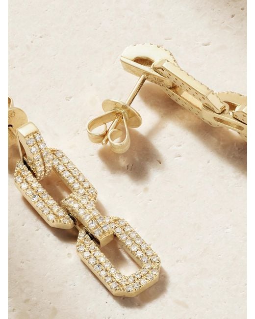 SHAY White 18-Karat Diamond Earrings
