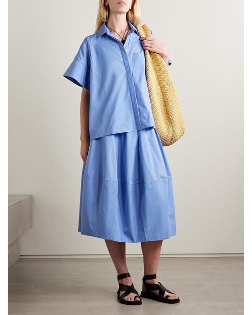 Co. Blue Tton-Poplin Shirt