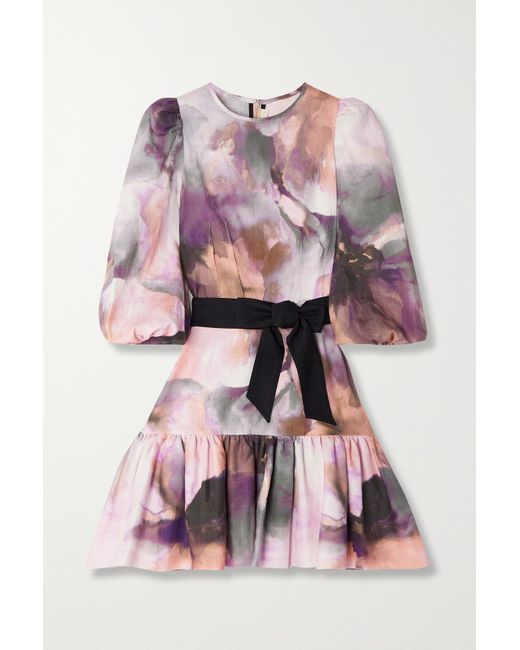 Anna Mason Dahlia Bow-detailed Tiered 