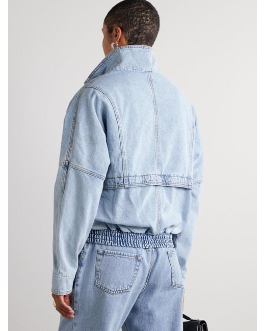 Veste En Jean Magda Butrym en coloris Blue