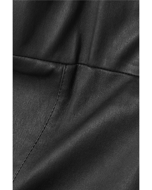 SPRWMN Gray Leather Leggings