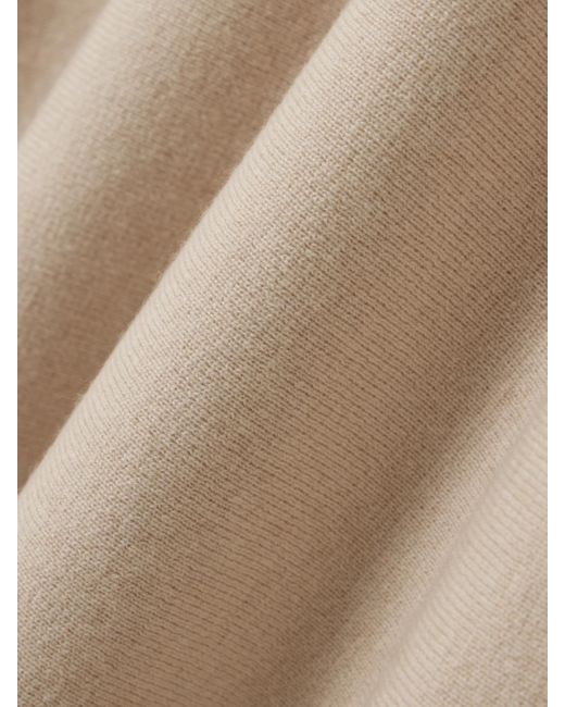 Max Mara Natural Giberna Maxirock Aus Einer Woll-Kaschmirmischung