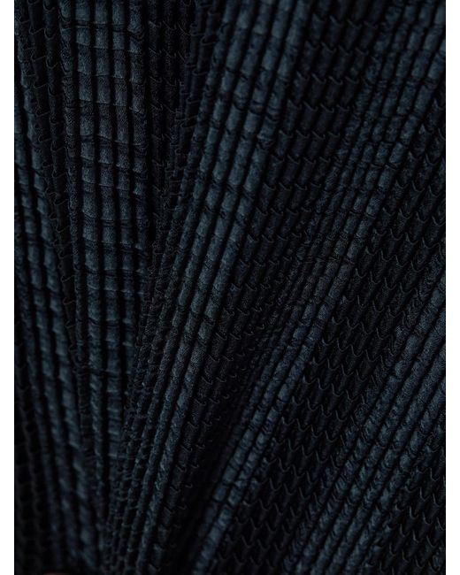 Jonathan Simkhai Blue Carys Oberteil Aus Satin