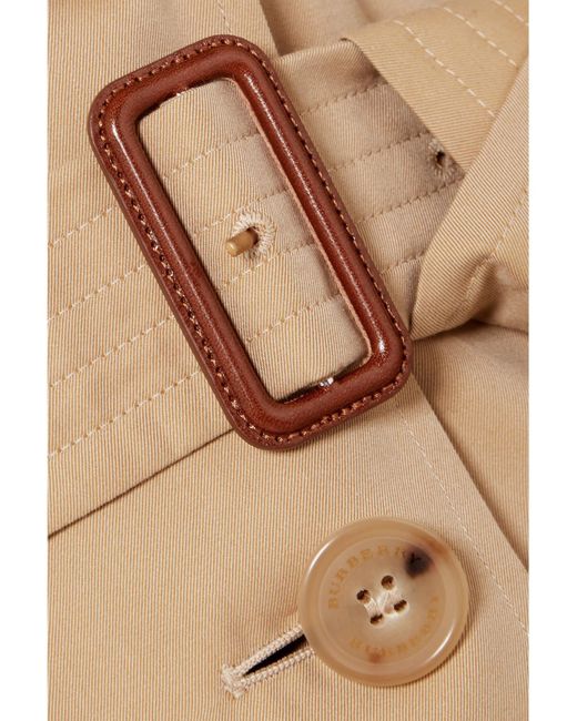 Burberry Natural Kensington Organic Cotton-Gabardine Trench Coat
