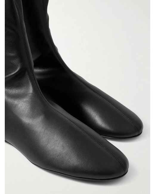 Proenza Schouler White Tee Over-The-Knee Boots