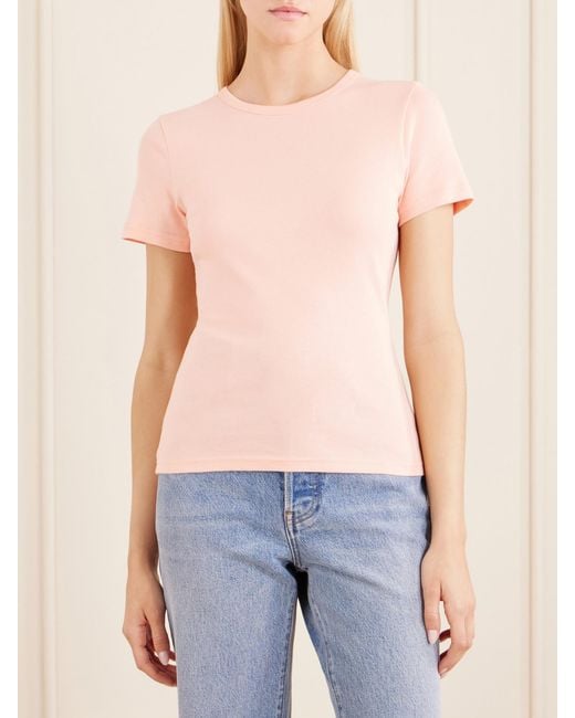 Matteau Pink Baby Cotton-Jersey T-Shirt