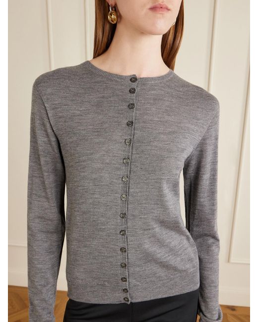 Kallmeyer Gray Crosby Merino Wool Cardigan