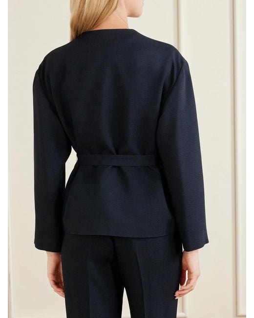 Blazé Milano Blue Dales Crepe Jacket