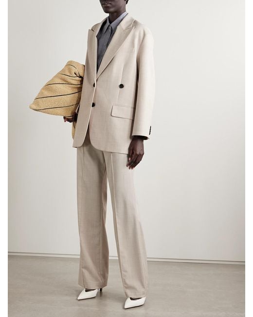 Tibi White Scottie Woven Pants