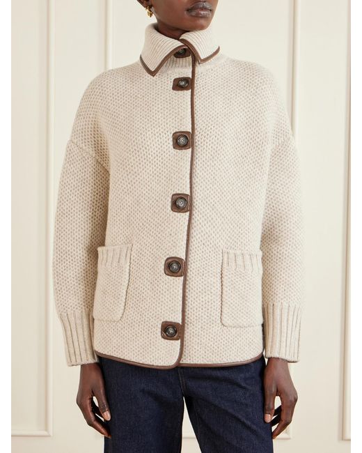 Altuzarra Natural Llewellyn Wool Jacket