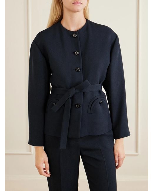 Blazé Milano Blue Dales Crepe Jacket