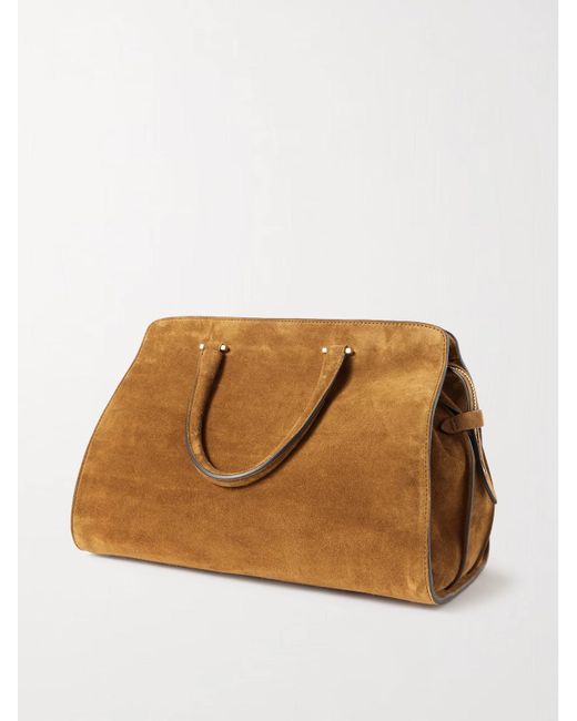Metier Natural Private Eye Medium Suede Tote