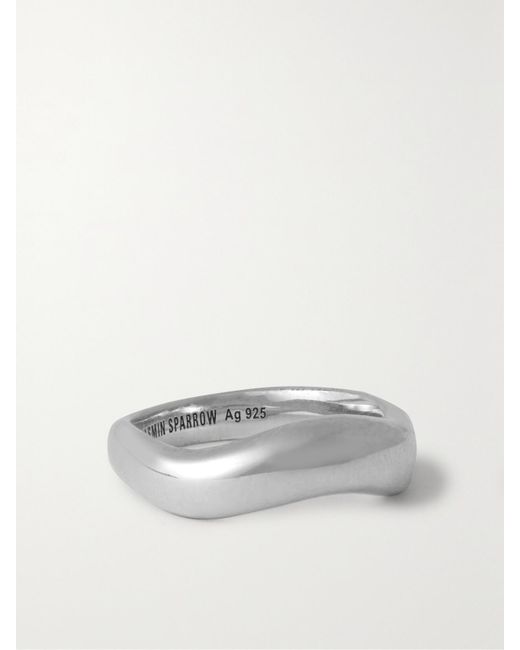 Jasmin Sparrow White Net Sustain Marea Recycled Ring