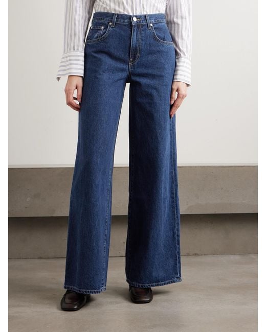 Twp Blue Tiny Dancer Flared Jeans