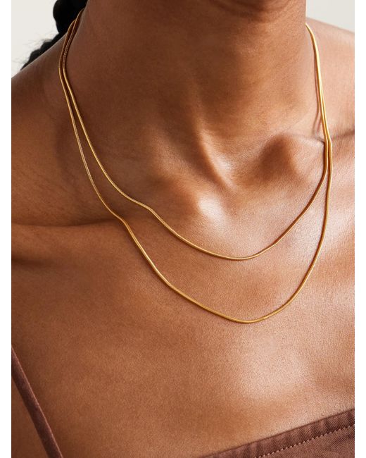 Sophie Buhai Natural Diana Vermeil Necklace