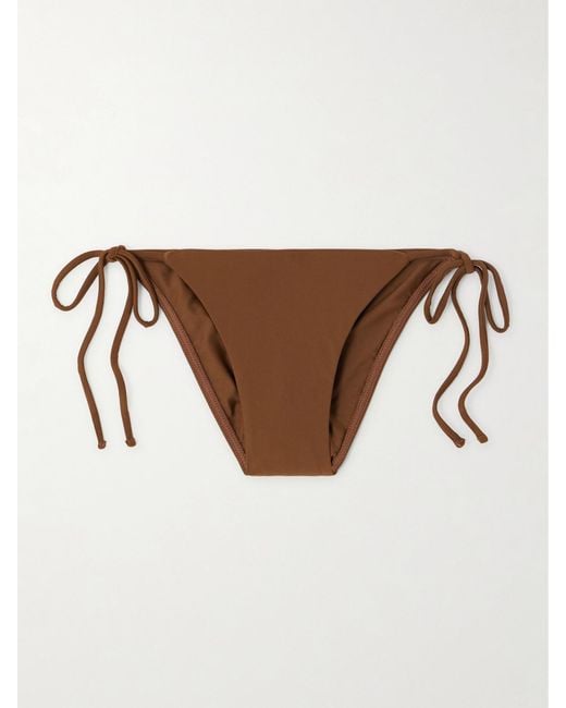 Matteau Brown The String Bikini Briefs